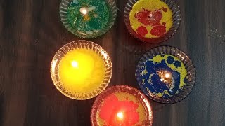 water candle making at home ||water candal|| water candle decoration ideas