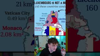 Luxembourg is NOT a Microstate