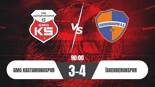 Kastamonuspor 3-4 İskenderunspor | GENİŞ ÖZET