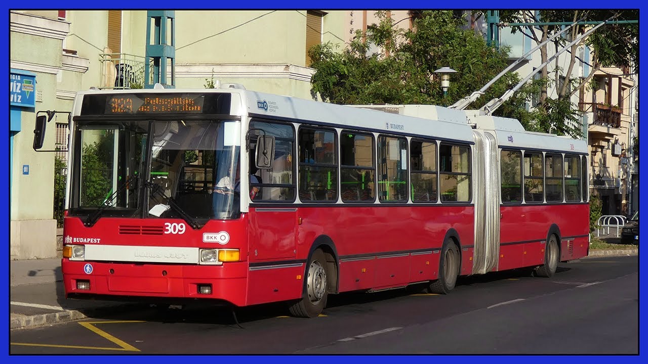 Utazás a 309-es pályaszámú Ikarus 435-ös trolival a 82A vonalon