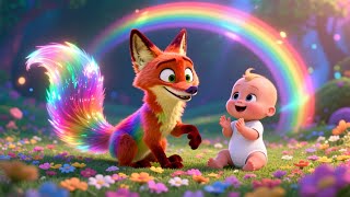 Rainbow Fox’s Sparkle 🦊🌈✨ | Fun Colors Learning Video for Kids | Preschool Adventure