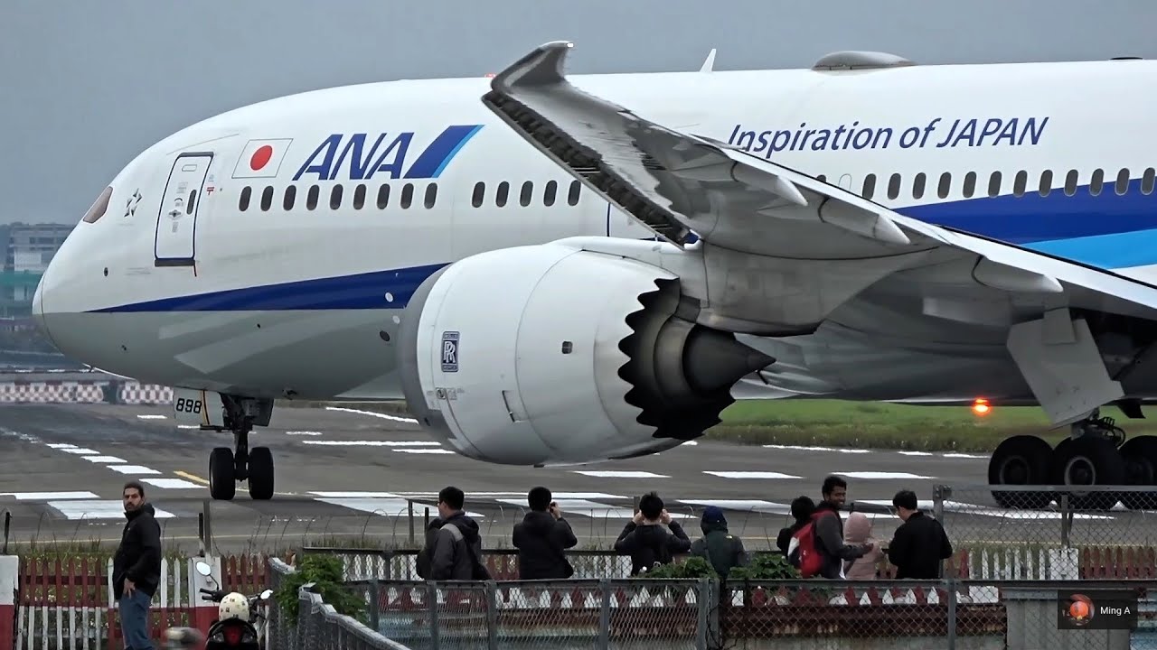 25架次飛機起降 近距離特寫｜臺北松山機場 Plane Spotting TSA/RCSS