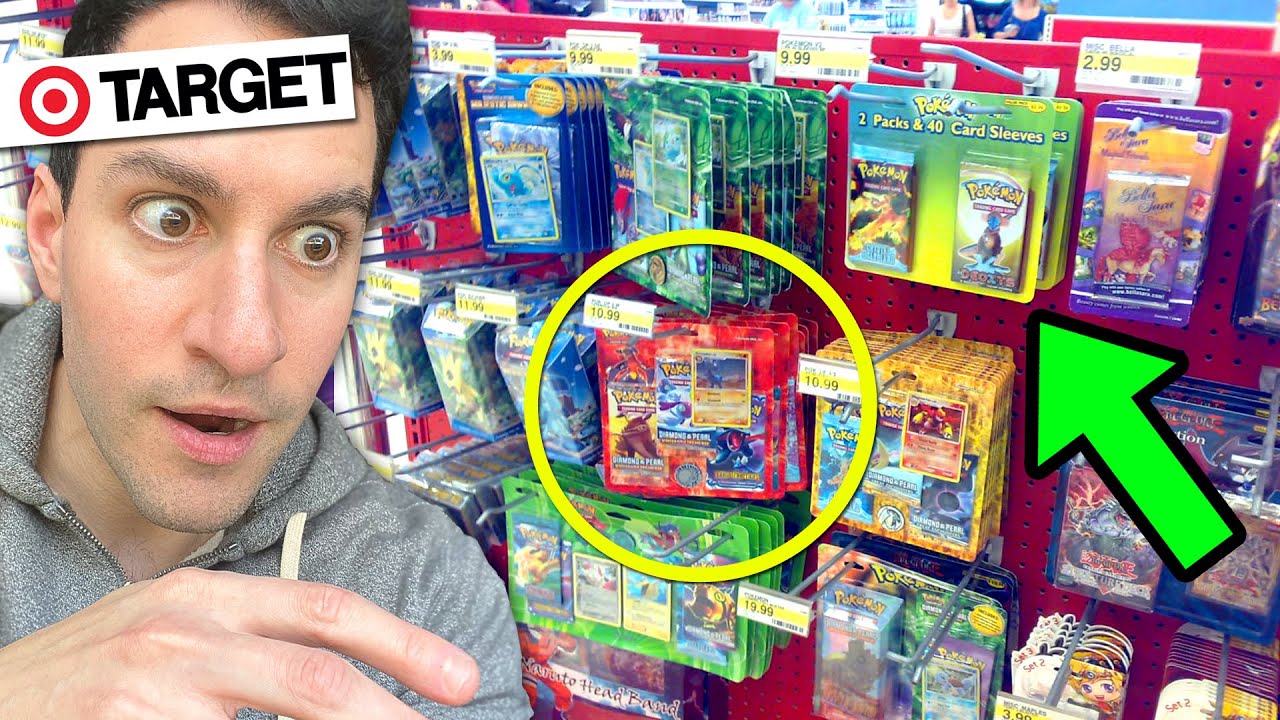 Man Opens Old Packs of Pokemon Cards at Target! Man Opens Old Packs of Pokemon Cards at Target!