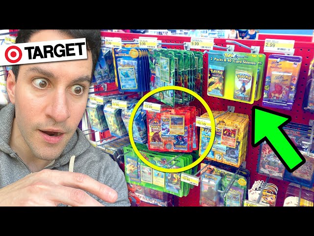 Man Opens Old Packs of Pokemon Cards at Target! - YouTube