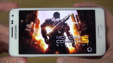 Modern Combat 5 Samsung Galaxy Alpha 4K Gameplay Review