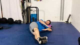 Side Lying Shoulder Internal Rotation Lift Off