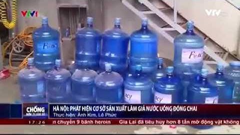 VTV24 - Thâm nhập một phần thế giới sản xuất nước đóng chai