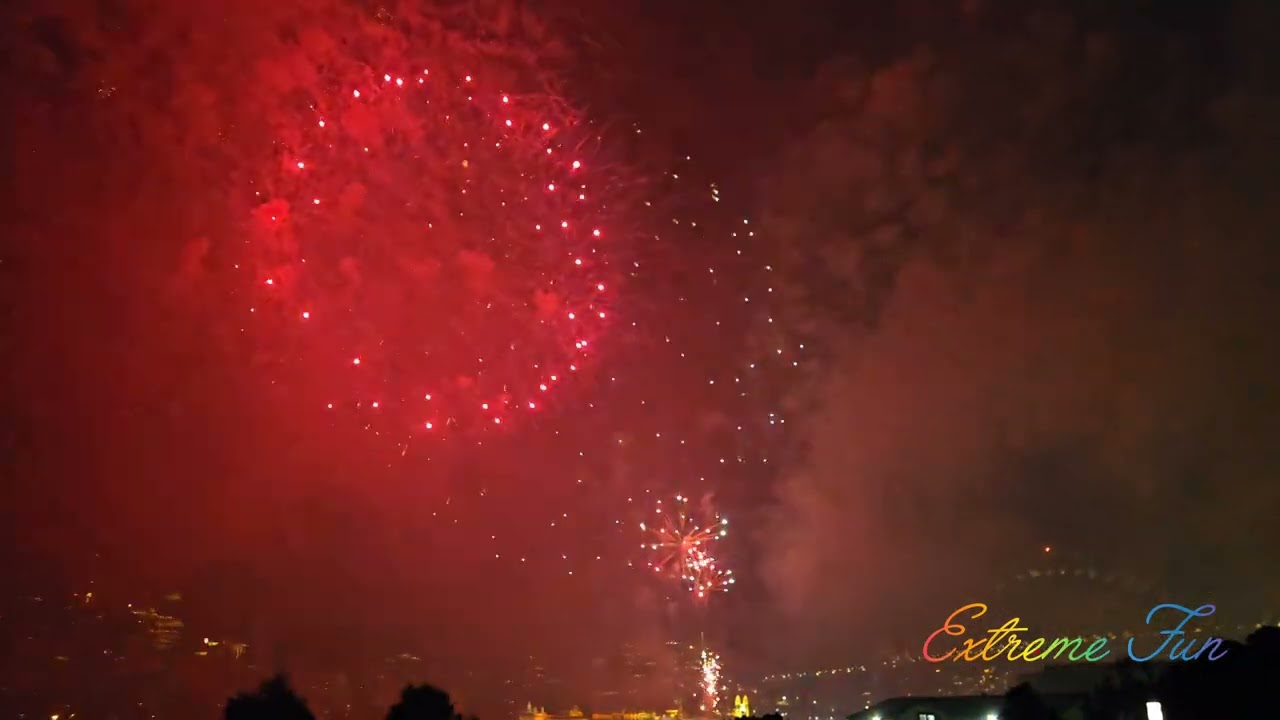 Happy New Year 2025 || Fireworks (Last Part) 12.00am || Sydney Harbour Bridge || Australia