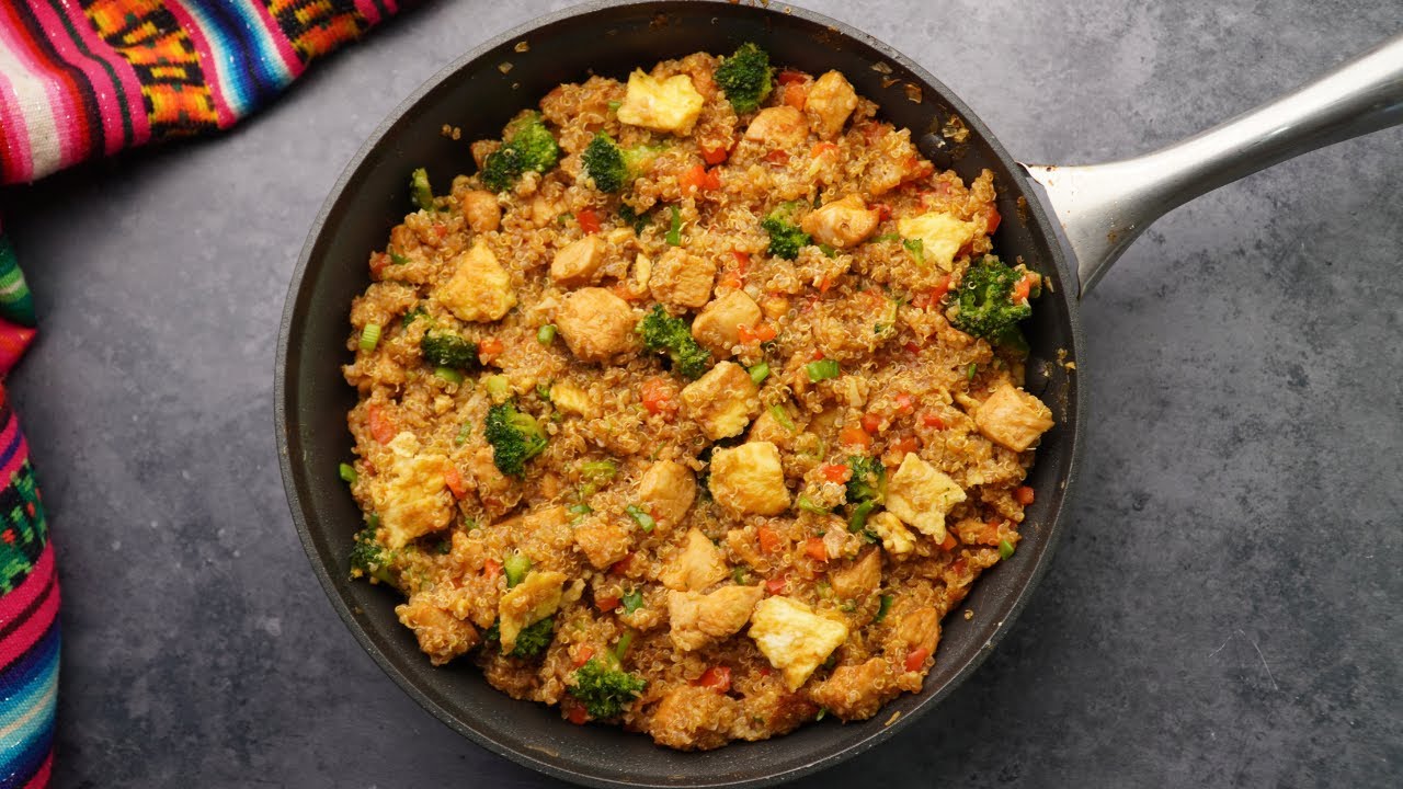 🇵🇪 Chaufa de Quinua | 🔥 Receta Fácil y Saludable