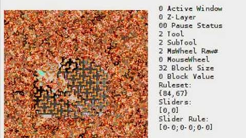 Growth function and a Cyclic Automaton combined