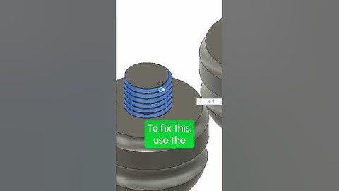 How to 3D Print better threads #3dprinting #fusion360 #design