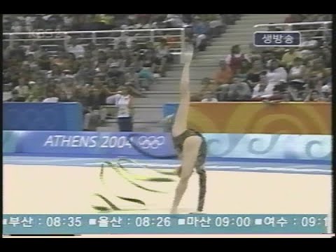 직녹 KBS2 LIVE 아테네 올림픽 리듬체조 개인종합 결승 2004 Athens Olympics Rhythmic Gymnastics Individual Final 