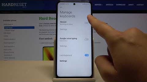 How to Enter Text Correction in XIAOMI Poco X3 – Find Correction Options