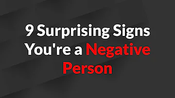 What is the word for a negative person?