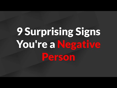 Video: Negative People. Identification