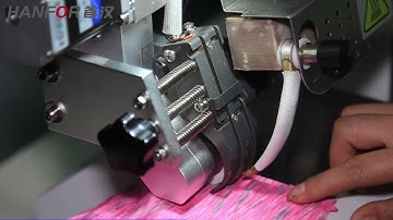 HF-502B ULTRASONIC ADHESIVE TAPE WITH CUTTING EDGE MACHINE