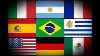 Selecciones de fútbol con más títulos en el mundo