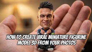 How to Create Viral Miniature Figurine Model 3D From Your Photos screenshot 1