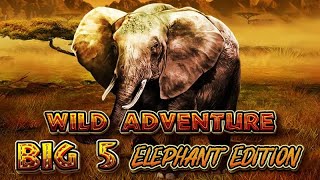 Wild Adventure - Big 5 Elephant Edition slot by Merkur Gaming | Trailer
