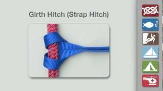 Girth Hitch | Strap Hitch | How to Tie the Girth Hitch (Strap Hitch)