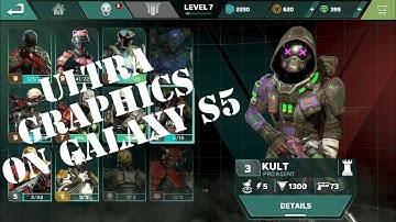 Modern Combat Versus ULTRA GRAPHICS gameplay on GALAXY S5