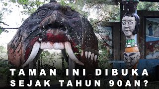 Wisata Taman Dewi Garden di Bandar Baru ini Kok Tampak Seram Ya?