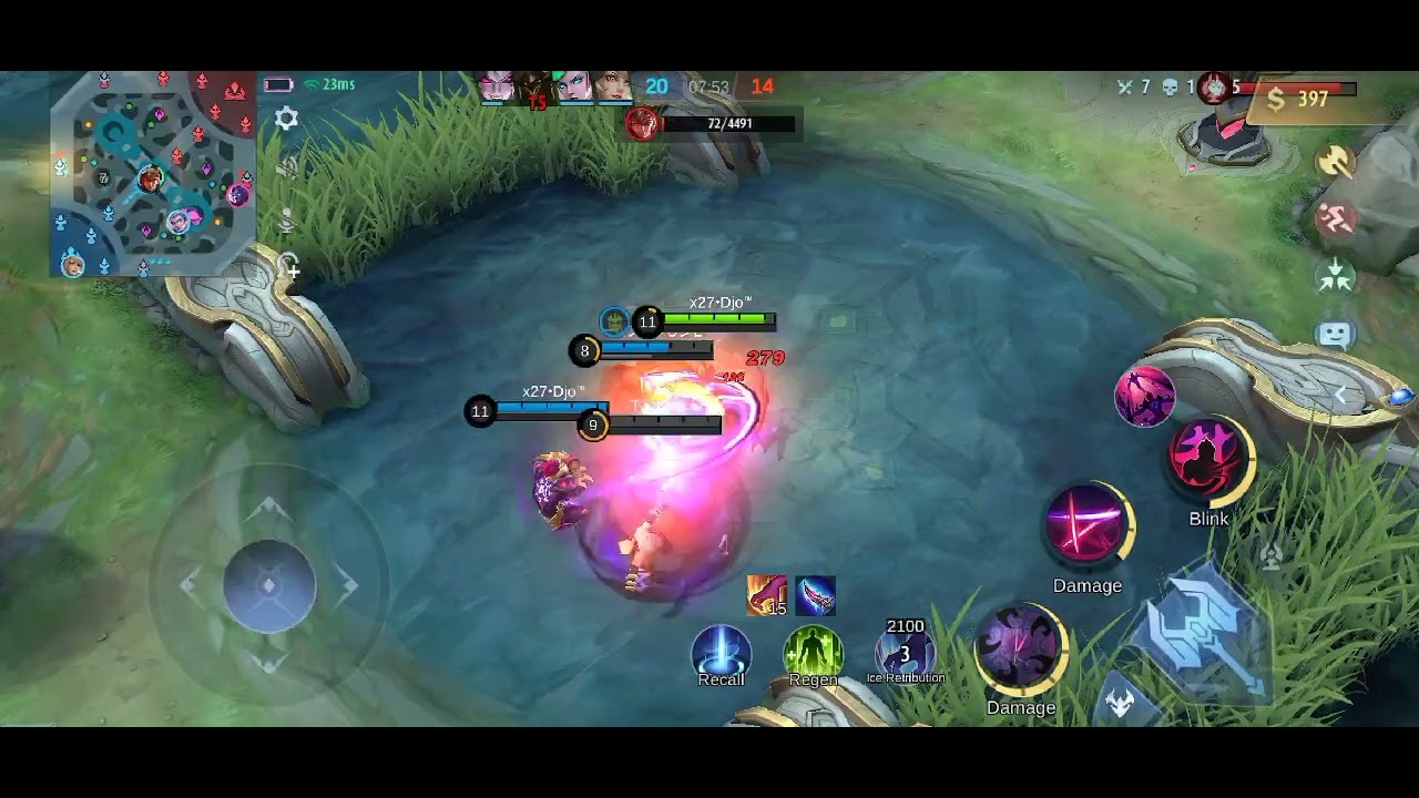 highlight hanjo mobile legend# - YouTube