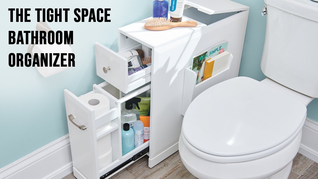 The Tight Space Bathroom Organizer YouTube