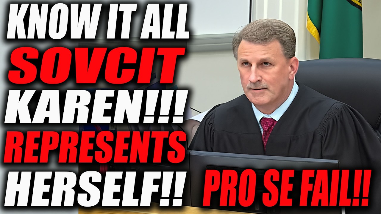 SovCit Karen EXPLODES After Pro Se FAIL — Courtroom Left STUNNED