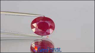 Natural Ruby weighing 8.04 carat In Oval shape.