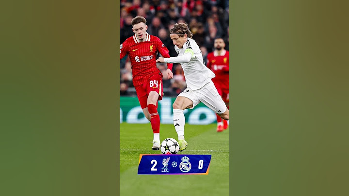 KLiverpool 2-0 Real Madrid: Salah and Mbappe both miss penalties – but hosts lead. Key moments.
