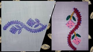 easy and beautiful#Sindhi Taka hand embroidery#kachhi work design#Kutch work design screenshot 3