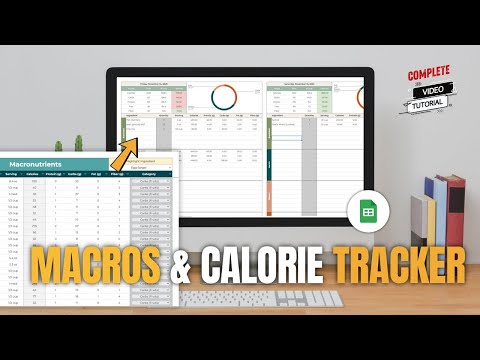 Daily Weekly Macros Tracker in Google Sheets Step-by-Step Tutorial