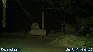 Snowlapse 2018-10-13