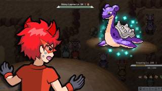 Shiny Lapras in PokeMMO after 32890 Encounters!