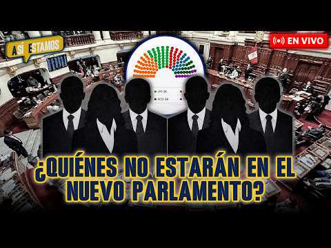 🚨#ENVIVO | MÁS DEL 70% DE CONGRESISTAS ACTUALES NO FUERON REELEGIDOS #ASÍESTAMOS