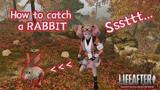 Lifeafter - How to catch a RABBIT | Cara Menangkap Kelinci & Memelihara Kelinci | Tips & Tricks