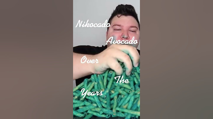 Nikocado Avocado Over The Years