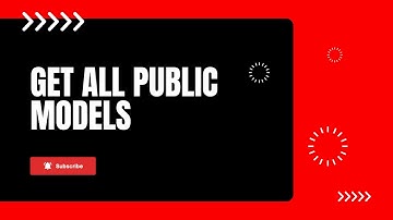 How to get all public models - Stable Diffusion API