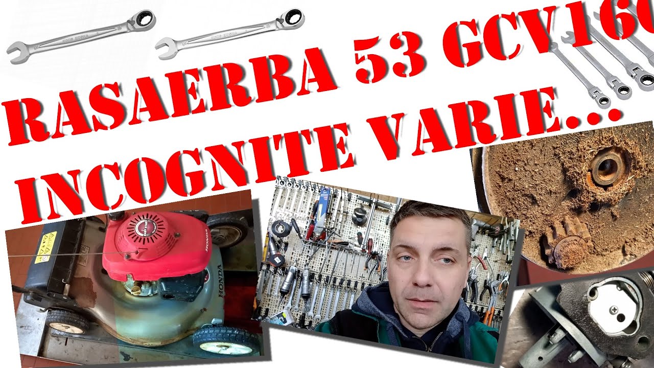Rasaerba IZY HRG53 GCV160 incognite varie ecco come fare
