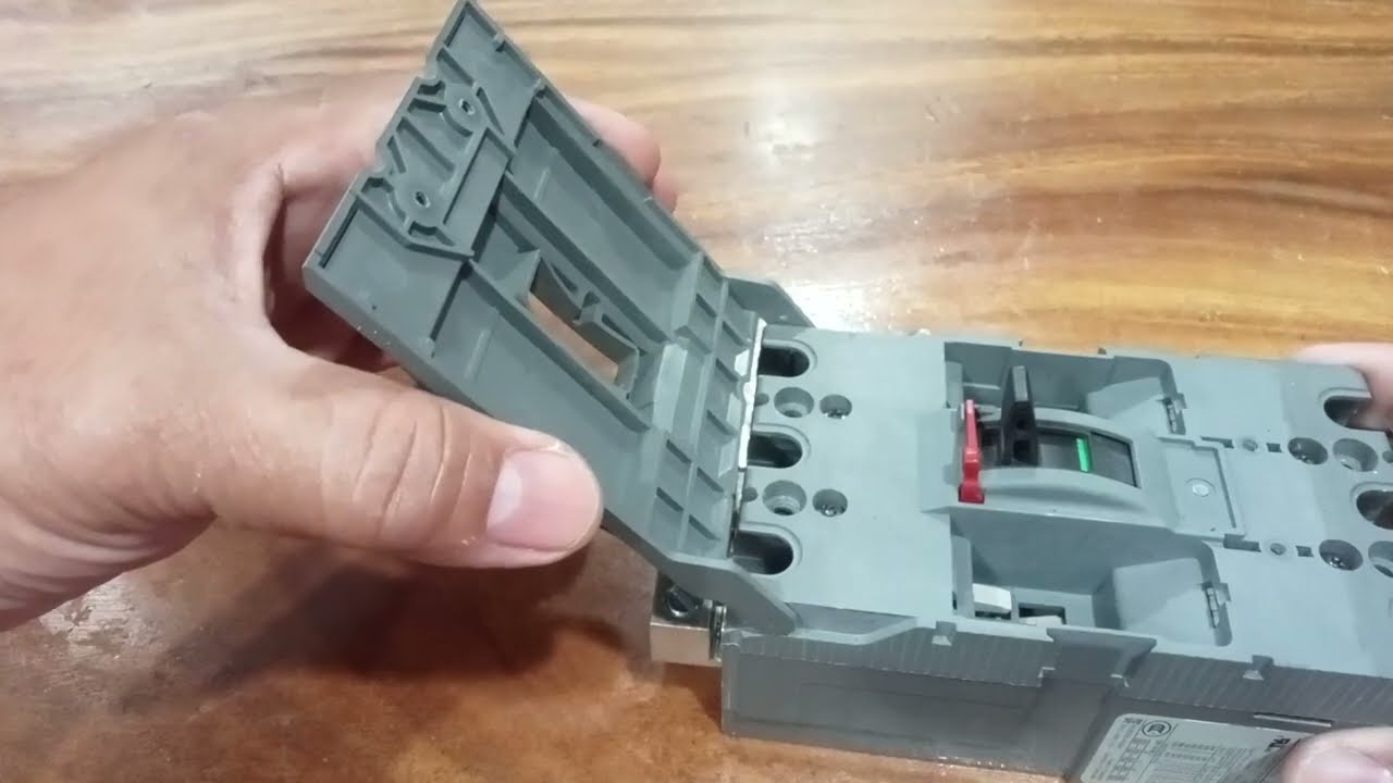 Inside a 3-Phase Molded Case Circuit Breaker  Teardown & Explanation 