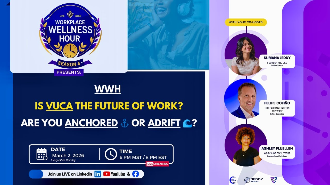 WWH - Is VUCA the Future of Work? Are You Anchored ⚓️ or Adrift 🌊?