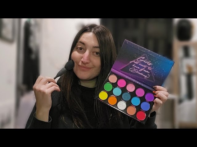 [ASMR] Lofi Live: Do my HALLOWEEN makeup with me! 🎃👻🖤✨️