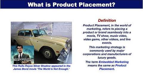 What is Product Placement? Definition and Examples