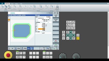 Membuat Program CNC Milling dengan Menggunakan Shopmill Pada Aplikasi Sinutrain|Rizky Rahman S. 1MEE