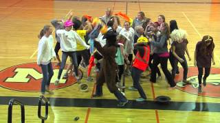 8th Grade Memorial Middle School Students do Harlem Shake