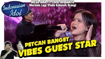 Mesa Hira ft Yovie Widianto merindu lagi bikin studio berguncang