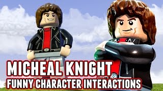 LEGO Dimensions Micheal Knight Funny Character Interactions & Dialogue - Knight Rider Fun Pack