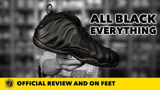 Calling Black Sneaker Lovers! Nike Air Foamposite One 'Anthracite' Review and On Feet!