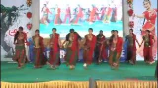 AADYA-2015 - Puttameeda DJ Mix - Telugu Popular Folk Song -Apoorva Degree College-